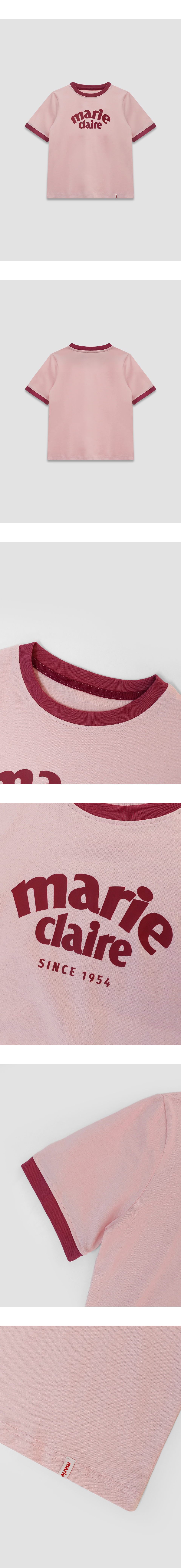 MARIE CLAIRE) Marie Ringer Short Sleeve T-Shirt - 6col